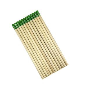 ดินสอไม้กลม FSC พร้อมยางลบสีเขียว ปลายแหลม ขายแยกชิ้น รับทำโลโก้และบรรจุภัณฑ์ตามสั่ง <span class=keywords><strong>โรงงาน</strong></span>ได้รับการรับรองมาตรฐาน EN71 และ ISO ขายส่ง - Product Image 3