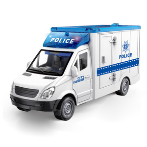 ของเล่นเด็กขายส่ง รถของเล่นกู้ภัย 1:16 แบบแรงเฉื่อย รถพยาบาล รถตำรวจ ของเล่นรถกู้ภัยพร้อมไฟและเสียง - Product Image 6