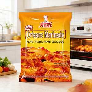 Marinada en Polvo para Alitas Asadas Estilo Orleán de <span class=keywords><strong>Chef</strong></span> Profesional, Condimento Seco para Asar con <span class=keywords><strong>Sabor</strong></span> Picante para Pollo y Pollo Frito - Product Image 1