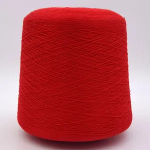 100% コットン織り編み糸サプライヤーコーマ染めne21S靴下編み用糸