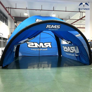 Tente adjacente gonflable facile à installer pour l'événement cycliste Tissu Oxford et doublure en TPU tente gonflable pour rallye de voitures de course - Product Image 2