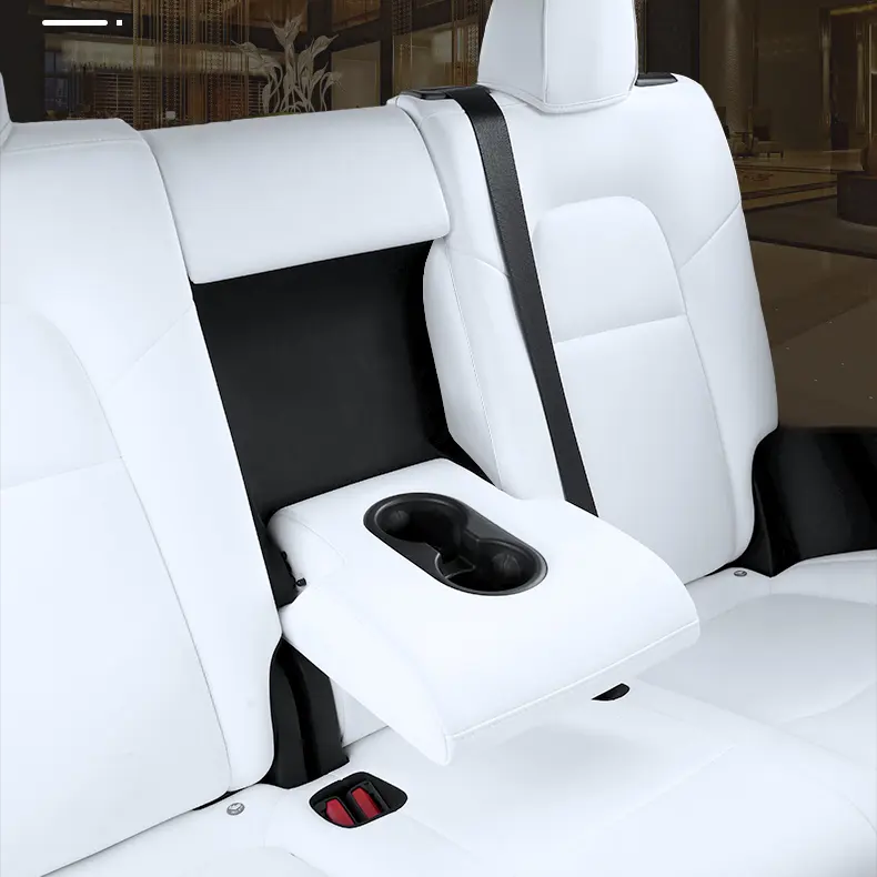 Seat Cover Auto Accessoires Hoge Kwaliteit Mode Pu Lederen Auto Bekleding Goed Fit Tesla Model 3/Y