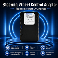 Adaptateur de commande au volant pour autoradio Zanhax Ford Transit Custom FCC 2012-2016, mise à jour du logiciel, Plug and Play SWC-FD01