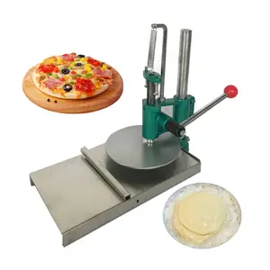 Machine à rouler le pain de pizza à prix raisonnable machine de presse à hamburger chinoise