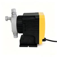 Pompe doseuse à diaphragme solénoïde pour liquides chlorés, en acier inoxydable et PVC