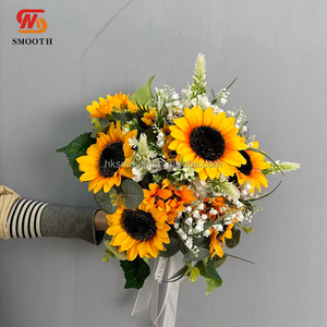 Decoración de Boda con Tema de Girasol Personalizada SMOOTH, Arreglo Floral Artificial - Product Image 6