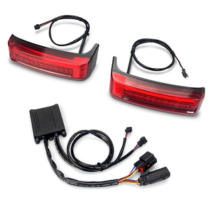 Feux de position, de frein et de clignotants LED Signature pour sacoches arrière <span class=keywords><strong>Harley</strong></span> Touring 2014 et modèles ultérieurs FLHX FLTR FLHR - Product Image 1