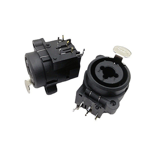 Âm thanh Micro mic cáp thiết bị đầu cuối khung gầm TRS 6.35mm Jack 1/4 inch Stereo nữ Jack ổ cắm bảng điều khiển 2 lỗ gắn kết - Product Image 1