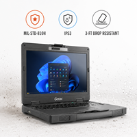 Ordinateur portable semi-robuste Getac S410 G5 14 pouces, Intel Core i5 i7 de 13e génération, IP53, Windows 11 Pro pour le service sur le terrain