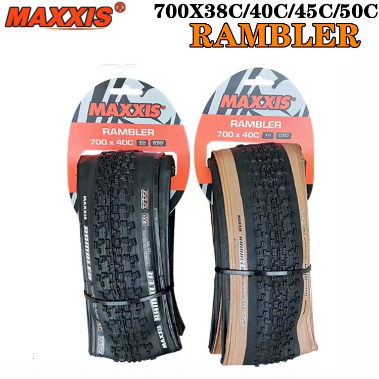 グラベルロード用タイヤMAXXIS　Rambler TR 700×50C　２本 MAXXIS RAMBLER グラベルタイヤ 700x38/40C/45C 650x47B 自転車