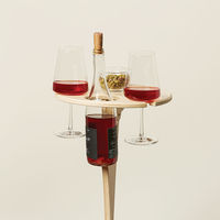 Mini Tables de plage en bois, pliantes, Portable, compacte et facile à transporter, pour le sable et la pelouse, Table à vin, pique-nique, offre spéciale