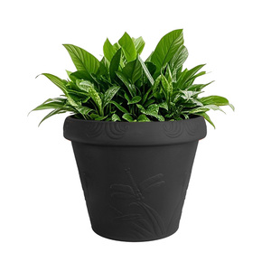 Pots de fleurs en plastique <span class=keywords><strong>rouge</strong></span> durable et jardinières décoratives pour la maison et le jardin - Product Image 3