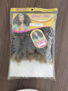Extensions de cheveux synthétiques pré-étirées ignifuges en tissage unique <span class=keywords><strong>Afro</strong></span> Kinky Twist pour tressage, vente en gros de Chine - Product Image 5