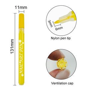 Stylo de vernis à ongles 3D, 1 pièce, dessin, style Graffiti, bricolage, peinture à pois, outil de manucure - Product Image 3