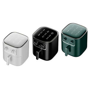 Freidora de Aire Eléctrica Digital Profesional de 10L, Multifuncional, Sin Aceite, Estilo Clásico Cuadrado de Plástico para Uso Doméstico y Hotelero - Product Image 3