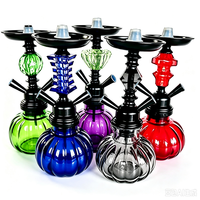 Chichas arabes compactes en métal, économiques, type « Baby Hookah Shisha »