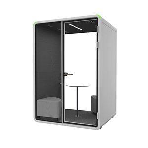 Cabine insonorisée portable pour 2 personnes, idéale pour le streaming en direct et l'enregistrement privé - Product Image 3