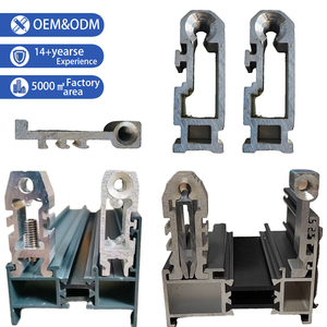 Perfiles Modernos de Aleación de Aluminio para Puertas y Ventanas de Vidrio, Esquinas Metálicas, Cerraduras Combinadas, Conectores Duraderos para Cajones y Muebles - Product Image 4