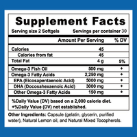 Capsules molles d'huile de poisson OEM Oméga-3 avec EPA DHA pour le bien-être alimentaire quotidien