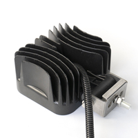 Lampe de travail carrée IP67 de haute qualité pour véhicules tout-terrain 24V 9 LEDs feux de travail LED feux de remorque
