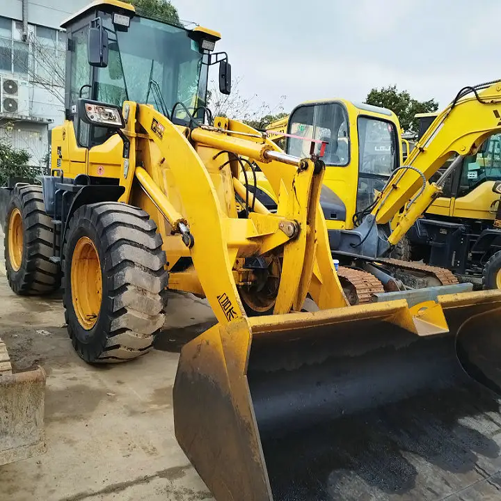 Giá Rẻ Giá 1.5ton 2ton bánh xe tải ảnh 90 phần trăm mới thứ hai tay nhỏ phía trước loader