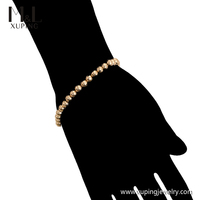 ML87707 XUPING ML Store Bijoux d'importation haut de gamme de Chine, ensemble collier et bracelet en or 18 carats, chaîne lourde