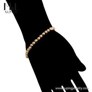 ML87707 XUPING ML магазин высококачественных импортных ювелирных изделий из Китая 18-каратного золотого цвета ожерелье и браслет тяжелый комплект ювелирных изделий - Product Image 6