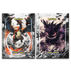 Nouveauté : Porte-cartes Premium Pokémon Avancé, Ornement Pikachu, Porte-cartes Photo, Film Déchirable, Jouet Boîte Mystère, Jeu de Société - Product Image 2