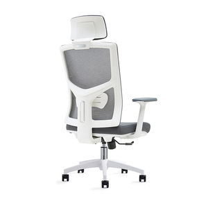 Cómoda <span class=keywords><strong>Silla</strong></span> <span class=keywords><strong>Ejecutiva</strong></span> Giratoria <span class=keywords><strong>Gris</strong></span> de Malla con Respaldo Alto, Bajo MOQ, Fabricante - Product Image 3