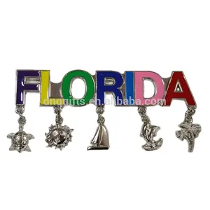 佛罗里达纪念品动物装饰品金属圣诞装饰品
