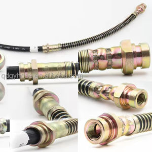 Personalizzazione di fabbrica SAE J1401 DOT FMVSS106 OEM sistema frenante in gomma flessibile tubo idraulico <span class=keywords><strong>freno</strong></span> con raccordi - Product Image 5
