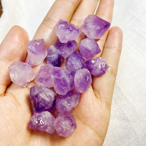 Wholesale Premium Natural Purple Amethyst Flower Tooth Cluster Geode Raw Crystal Point Scepter Feng Shui CrystalHola Home <b>Car</b> - Product Image 1