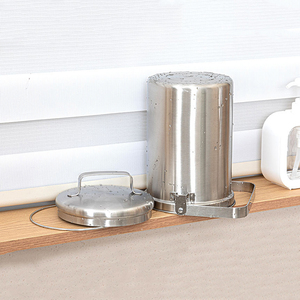 Cubo colgante de acero inoxidable para el hogar, cubo antiplagas para encimera de interior, compost de <span class=keywords><strong>cocina</strong></span> - Product Image 5