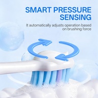 Cepillo de Dientes Electrónico Profesional de Alta Calidad con Sensor de Presión para Niños, Cepillos de Dientes Recargables para Niños, Bonitos y para Uso Doméstico