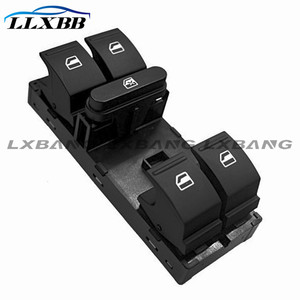 Interruptor de <span class=keywords><strong>Elevalunas</strong></span> Eléctrico 1K4959857 para VW Golf Jetta Passat, Interruptor Maestro de <span class=keywords><strong>Elevalunas</strong></span> Eléctrico 1K4959857B 1K4959857AREH - Product Image 2