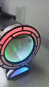 3D Infinity DJ Booth Indoor Club Events Home Led DJ Booth Charming Led With Lights - Product Image 2