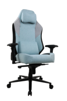 Fauteuil de gaming inclinable moderne style course, dossier haut, construction en acier, accoudoirs 3D réglables, vérin à gaz 3 positions pour