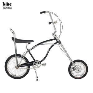 Bicicletta per Adulti Personalizzata Stile Harley <span class=keywords><strong>Bici</strong></span> Retrò Vintage con Pneumatici da 20 Pollici e 16 Pollici <span class=keywords><strong>Bici</strong></span> <span class=keywords><strong>Chopper</strong></span> - Product Image 2