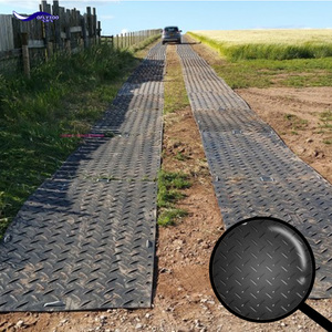 Alfombrilla de carretera de plástico de polietileno de alta densidad (HDPE) Hojas de protección de suelo con alta resistencia - Product Image 1