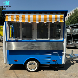 Remolque de concesión de panadería comercial Mobile Hot Dog Pizza Snack Food Truck con cocina completa Certificado CE/DOT 1 año de garantía - Product Image 6