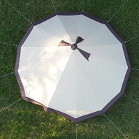 Tente yourte imperméable quatre saisons, grande tente pyramidale indienne en forme de cloche, auvent de pique-nique, tente de camping, abri solaire pour le désert