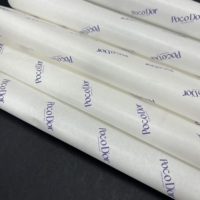 Vente en gros de papier d'emballage pour hamburger de qualité alimentaire conception personnalisée taille PE papier d'emballage pour sandwich enduit pain