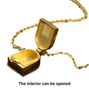 GIVELUCK Boîte Gawu en forme de porte Bijoux religieux Image "Notre Dame du Perpétuel Secours" Motif personnalisé pour la vente en gros - Product Image 2