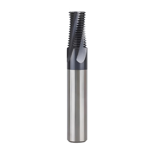 Fresa de Roscar Cónica Métrica NPT Bibo para Acero, Fresa de Extremo de Alta Velocidad para Mecanizado de Rosca Completa Americana - Product Image 1