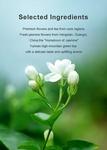 Tè al Gelsomino Bamatea 160g/Scatola Vendita all'Ingrosso Tè Verde Profumato Sfuso Tè Cinese Nutriente Tè Aromatico Vendita all'Ingrosso/al Dettaglio - Product Image 2
