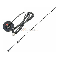 Antenne WiFi double bande 2,4/5,8 GHz à gain élevé 5 dBi RP-SMA mâle, fixation magnétique puissante, pagode, câble d'extension de 2 m pour passerelle IoT