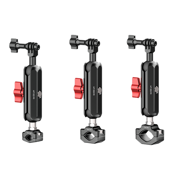 360° Rotating Motorcycle Sports Camera Mount Adapter for GoPro Hero 10/9/8/7/6/5/4 Action Camera Bike Handlebar Bracket