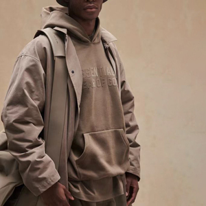 Custom Spring Heavyweight Soft Fleece Puff Printing Logo Unisex Cropped Pullover French Terry Oversized Men Hoodies - Product Image 2