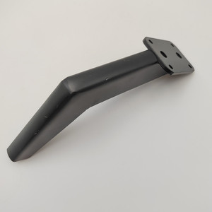 Mobili di alta qualità gambe divano piedini letto mobili moderne gambe gambe nere - Product Image 5