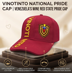 Gorra de Fútbol Vinotinto Borgoña, MOQ Bajo, OEM, ODM, Logotipo de Marca Personalizado, Letra 3D Bordada, Estructurada, 6 Paneles, para Hombre - Product Image 1